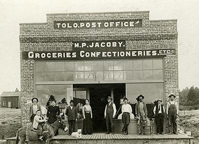 Jacoby's store and post office in Tolo